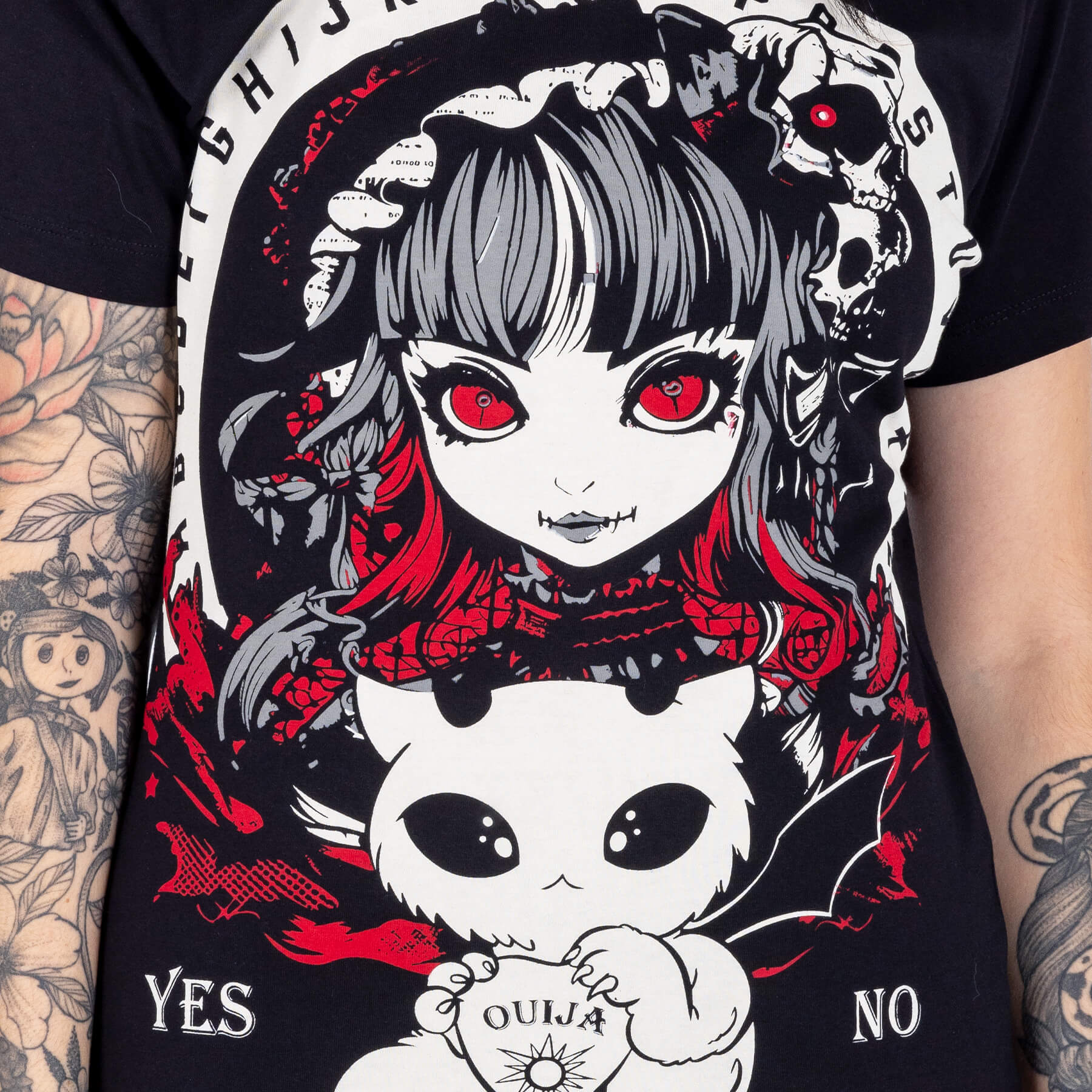 T-shirt Ouija Demon - Fatima.Dk