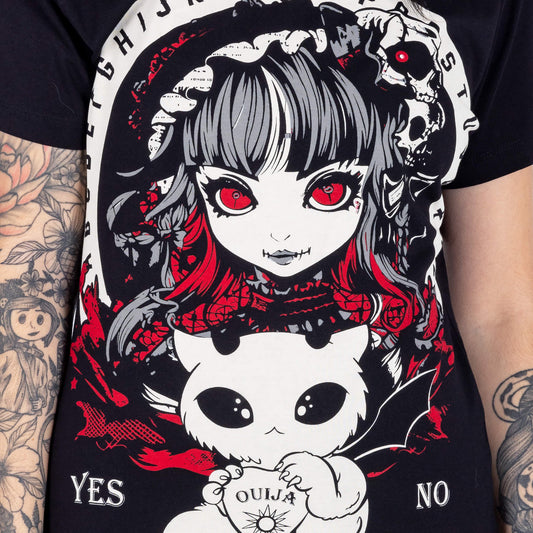 T-shirt Ouija Demon - Fatima.Dk
