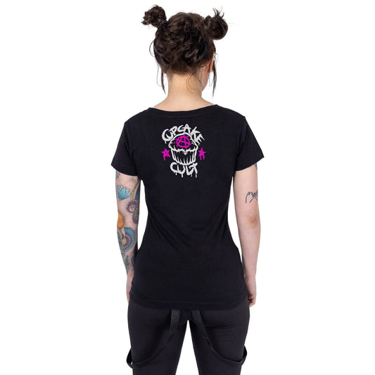 T-shirt PI Half Evil - Fatima.Dk