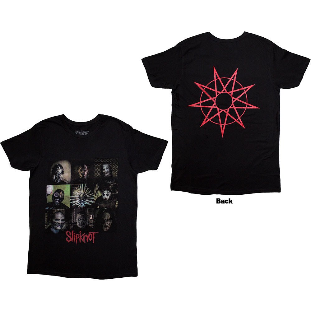 T-shirt Slipknot - Blocks (Unisex) - Fatima.Dk