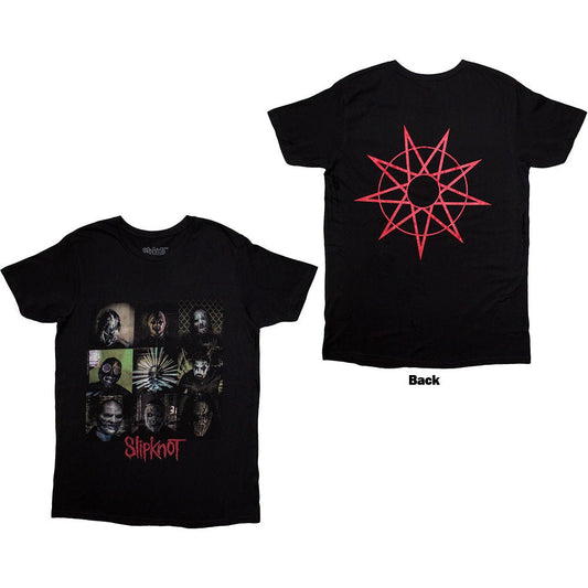 T-shirt Slipknot - Blocks (Unisex) - Fatima.Dk