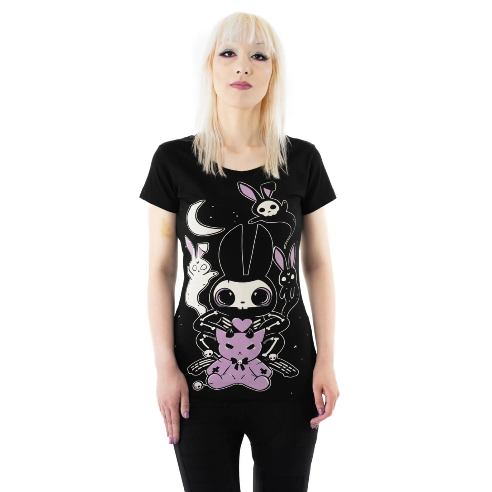 T-shirt Voodoo Bunny - Fatima.Dk