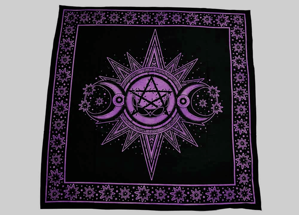 Alterklud / Tæppe Moon Lilla - Fatima.Dk