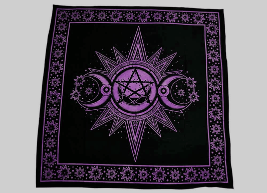 Alterklud / Tæppe Moon Lilla - Fatima.Dk