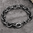 Indlæs billede i Gallery viewer, Armbånd Dark Chain - Fatima.Dk