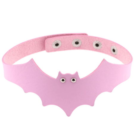 Choker Bat Pink - Fatima.Dk