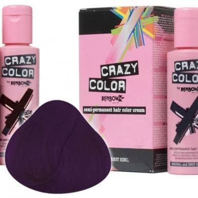 Crazy Color Hårfarve Aubergine (100ml) - Crazy Color - Fatima.Dk