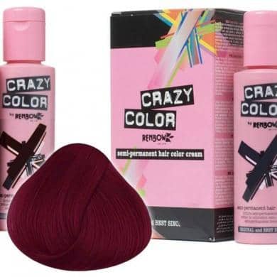 Crazy Color Hårfarve Bordeaux (100ml) - Crazy Color - Fatima.Dk
