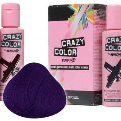 Crazy Color Hårfarve Hot Purple (100ml) - Crazy Color - Fatima.Dk