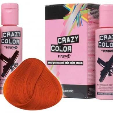 Crazy Color Hårfarve Orange (100ml) - Crazy Color - Fatima.Dk