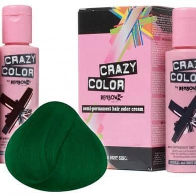 Crazy Color Hårfarve Pine Green (100ml) - Crazy Color - Fatima.Dk