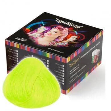 Directions Hårfarve Flourecent Yellow (88ml) - Fatima.Dk
