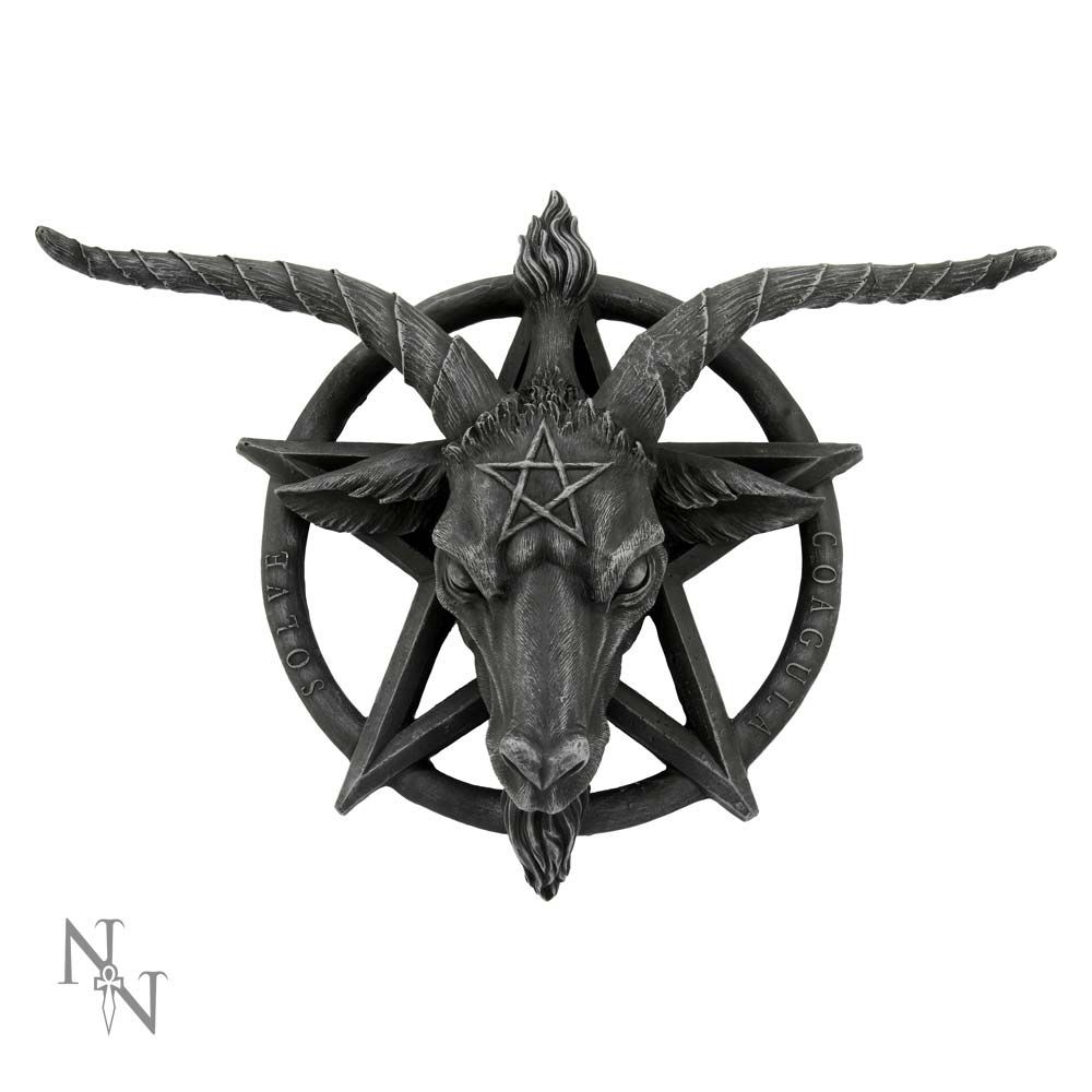 Figur Baphomet Væg (40cm) - Fatima.Dk