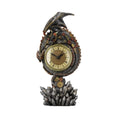 Indlæs billede i Gallery viewer, Figur Clockwork Reign Drage Ur (28cm) - Fatima.Dk