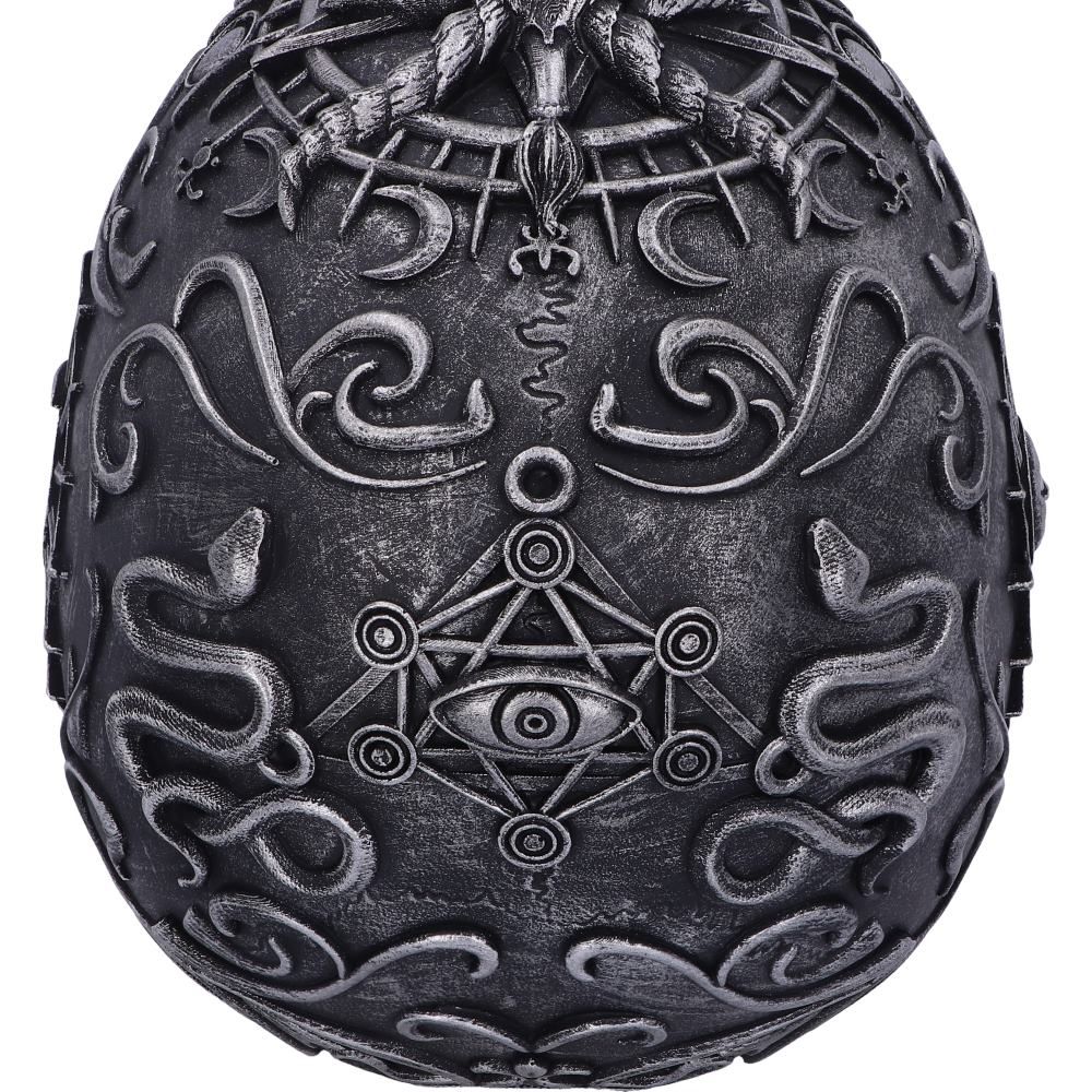 Figur Kranie Baphomet's Worship (19,5cm) - Fatima.Dk