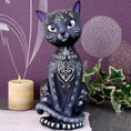 Indlæs billede i Gallery viewer, Figur Mystic Kitty (26cm) - Fatima.Dk