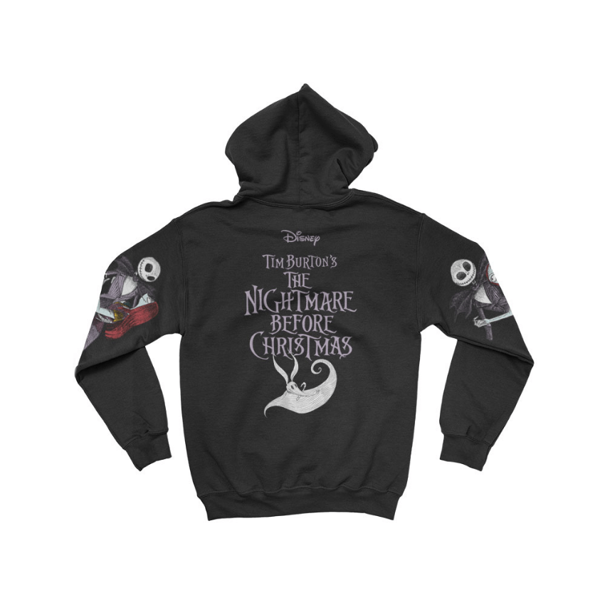 Hættetrøje Nightmare Before Christmas Zero (Unisex) - Fatima.Dk