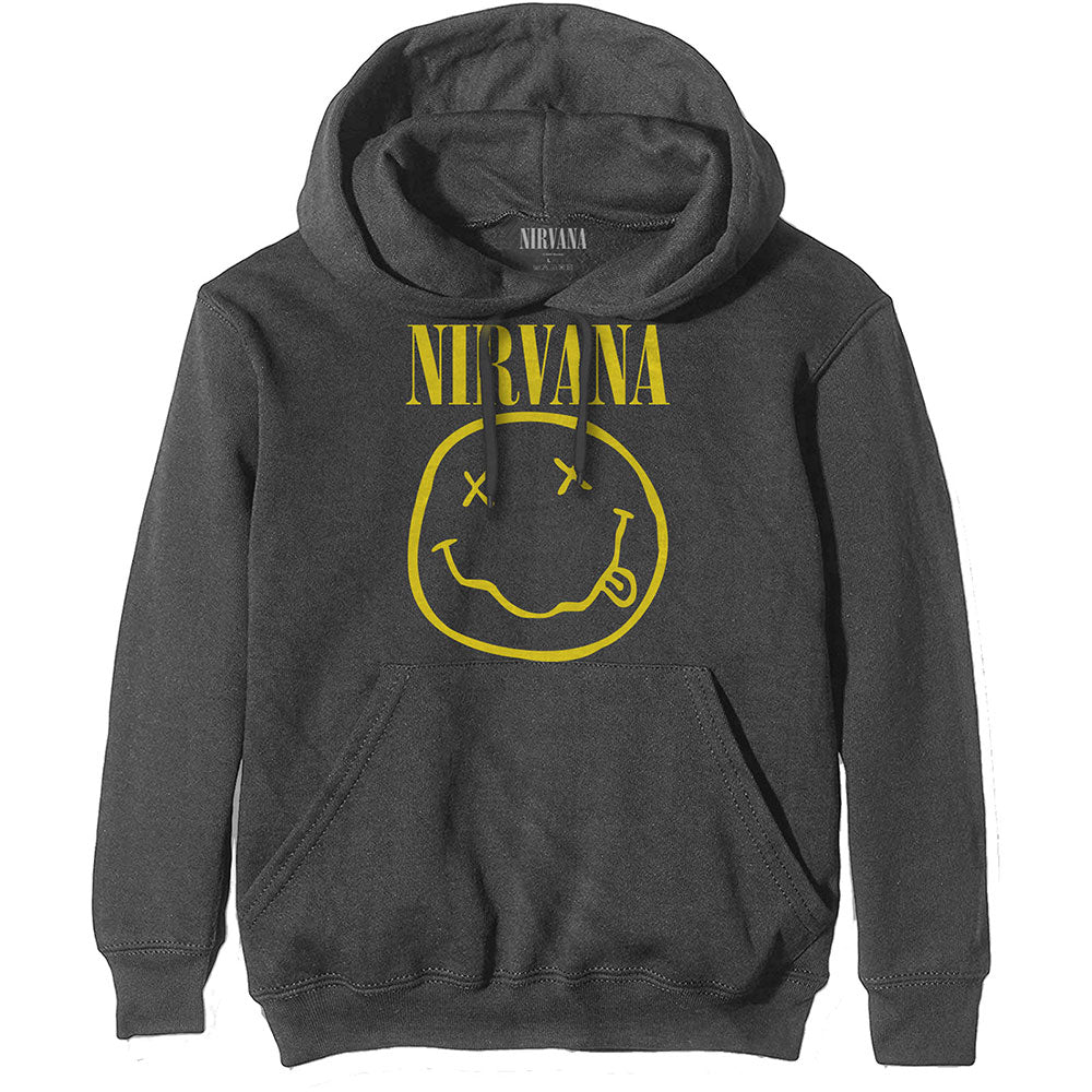 Hættetrøje Nirvana - Logo (Unisex) - Fatima.Dk