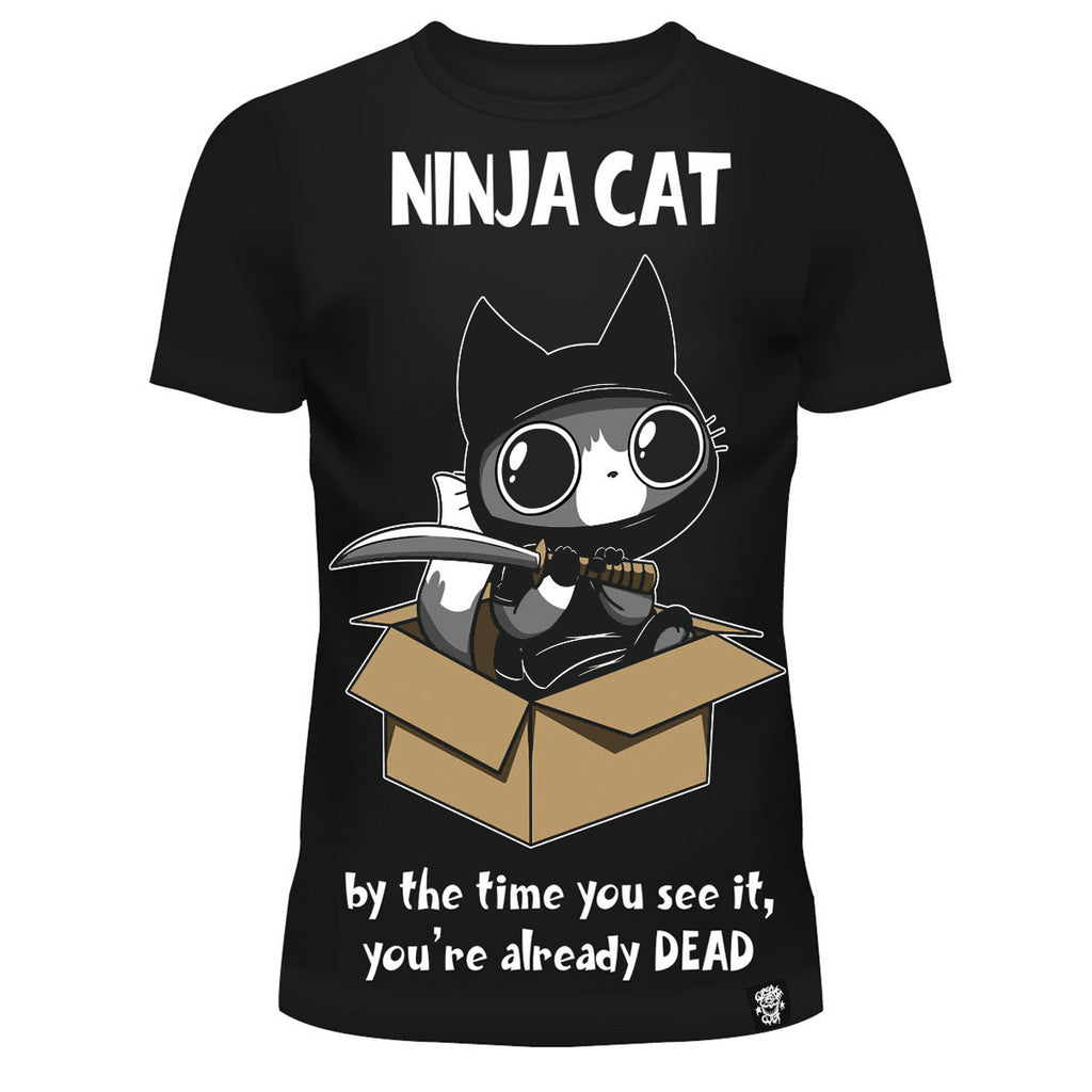 T-shirt PI Ninja Cat