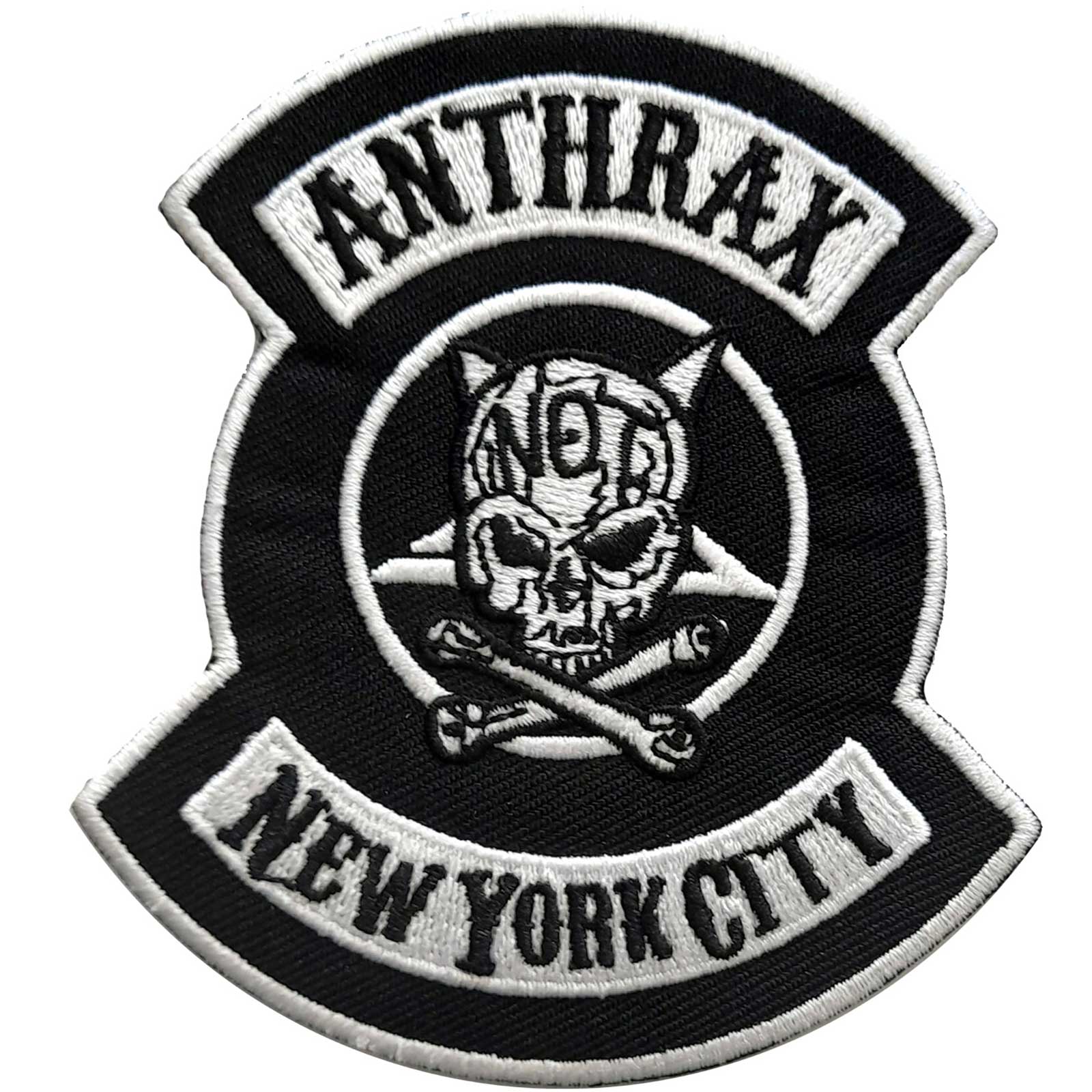 Patch Anthrax - New York City - Fatima.Dk
