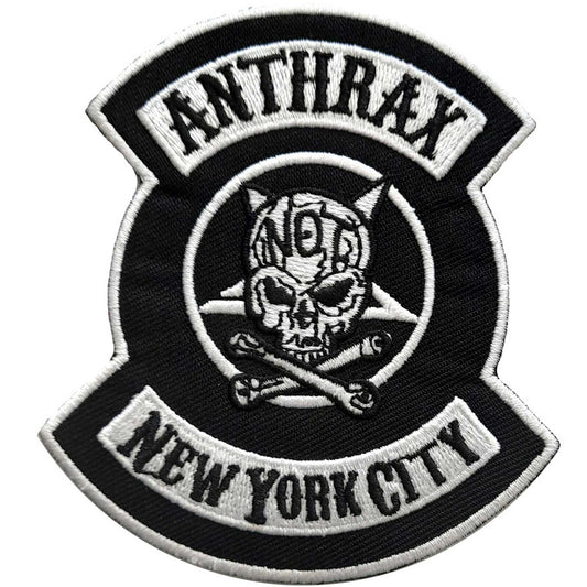 Patch Anthrax - New York City - Fatima.Dk