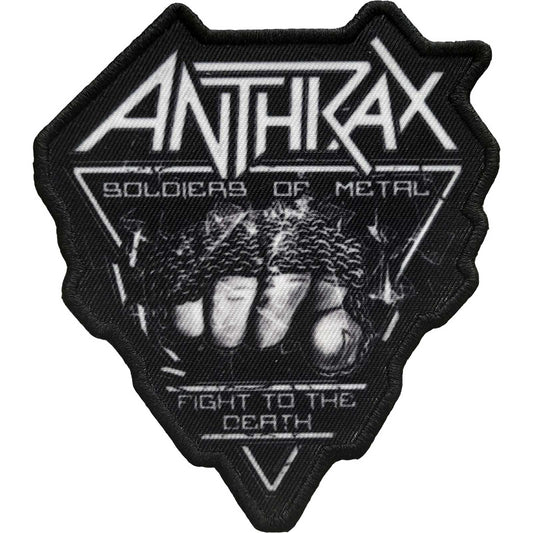 Patch Anthrax - Soldier of Metal - Fatima.Dk