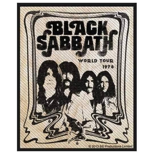 Patch Black Sabbath - Band Poster - Fatima.Dk