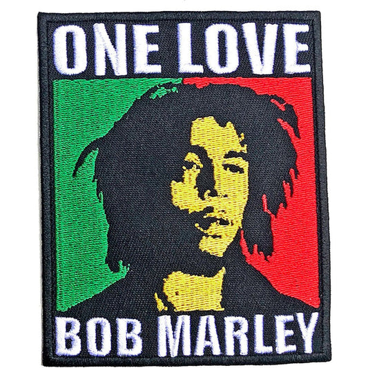 Patch Bob Marley - One Love - Fatima.Dk