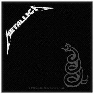 Patch Metallica - Black Album - Fatima.Dk