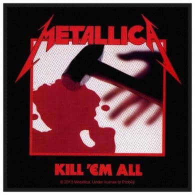 Patch Metallica - Kill em all - Fatima.Dk
