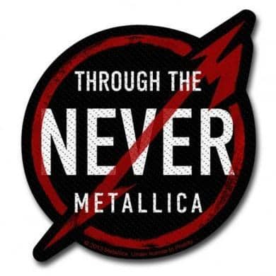 Patch Metallica - Through the Never - Fatima.Dk