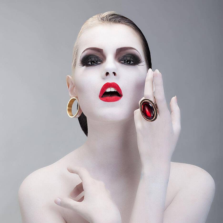 Pudder Hvid Presset - Fatima.Dk