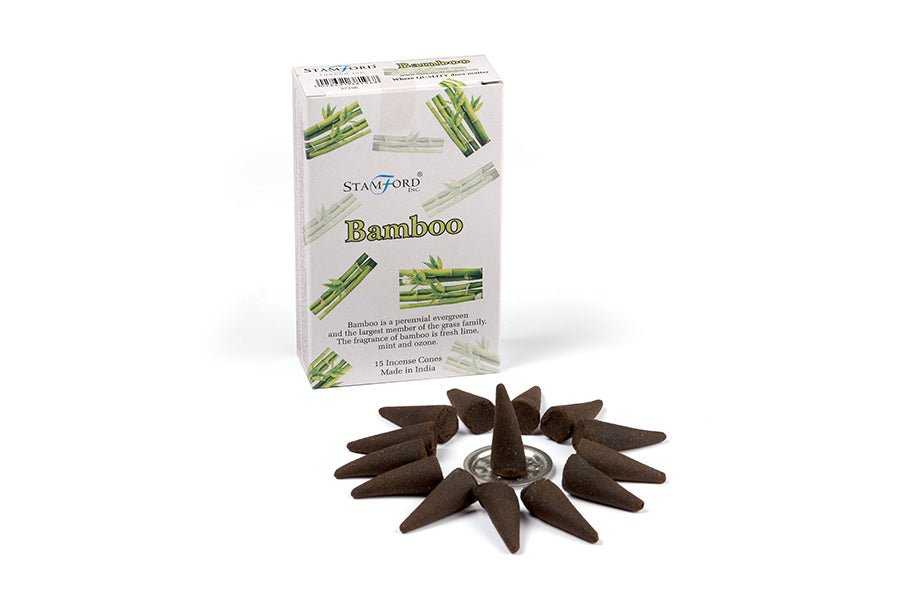 Røgelse Cones Stamford Bamboo - Fatima.Dk