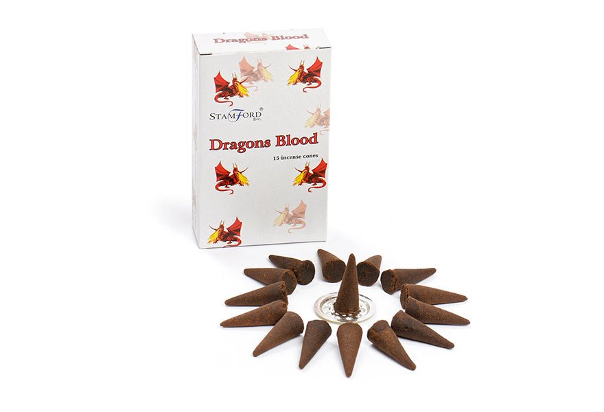 Røgelse Cones Stamford Dragons Blood - Fatima.Dk