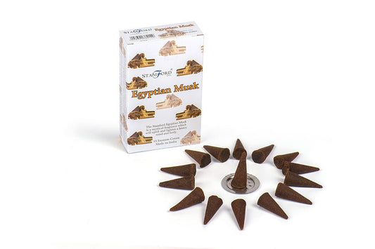 Røgelse Cones Stamford Egyptian Musk - Fatima.Dk