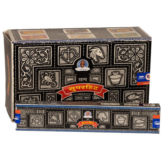 Røgelse Satya Super Hit (15g) - Fatima.Dk
