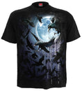 Indlæs billede i Gallery viewer, T-shirt Spiral Crow Moon - Fatima.Dk