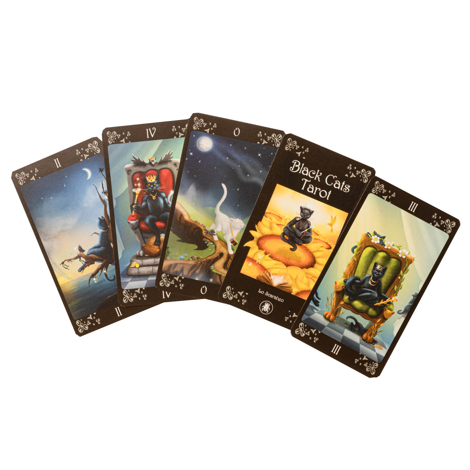 Tarot Kort Black Cats - Fatima.Dk