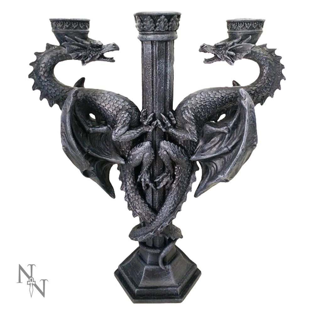 Figur Dragon's Altar Lysestage (29cm)