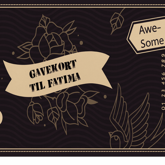 Gavekort til Fatima