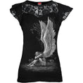 Load image into Gallery viewer, Tops - Short Sleeve Spiral Enslaved Angel
