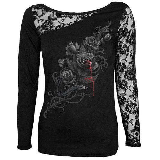 Langærmet T-shirt Spiral Fatal Attraction