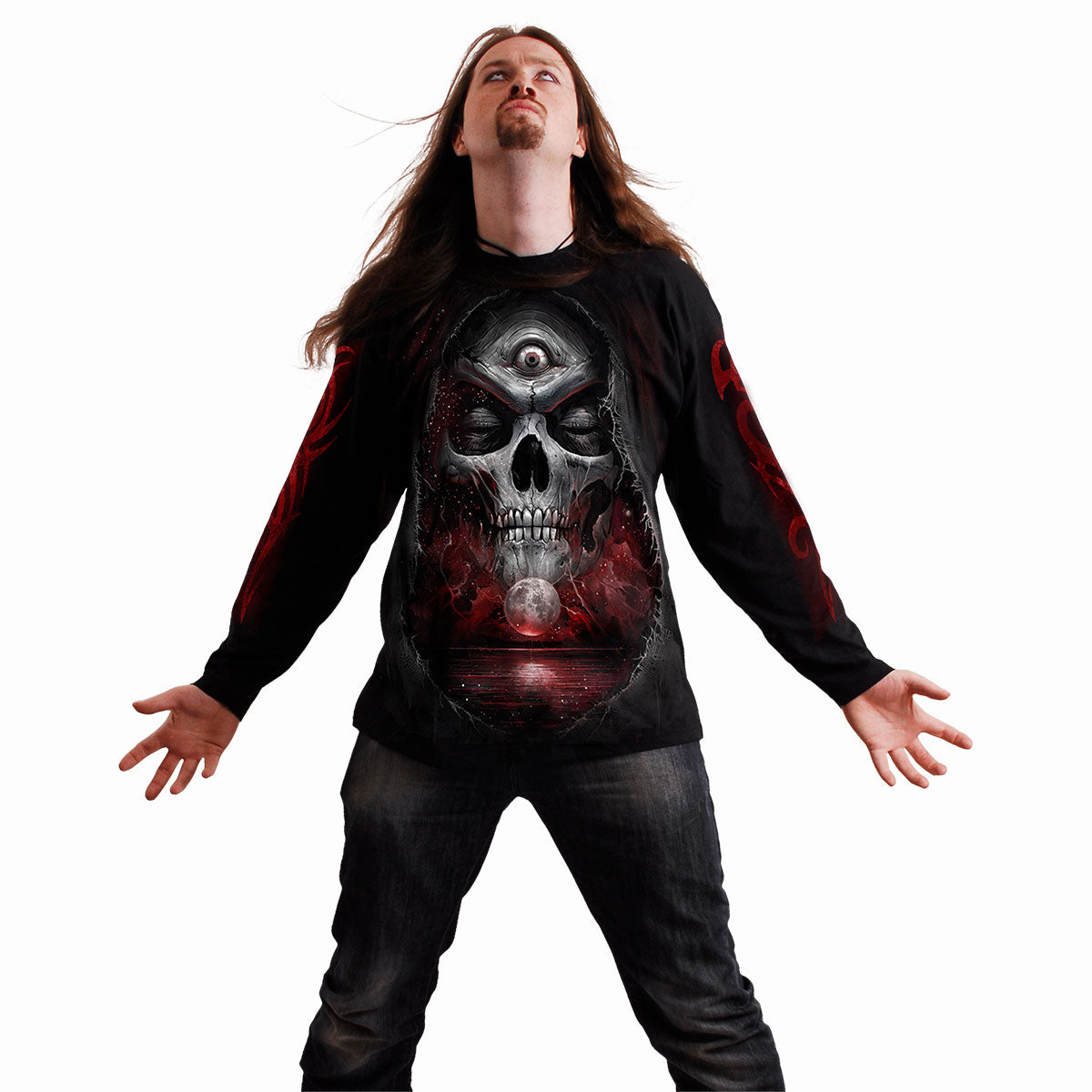 Langærmet T-shirt Spiral Third Eye Awakening
