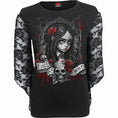Load image into Gallery viewer, Langærmet T-shirt Spiral Full Of Woe

