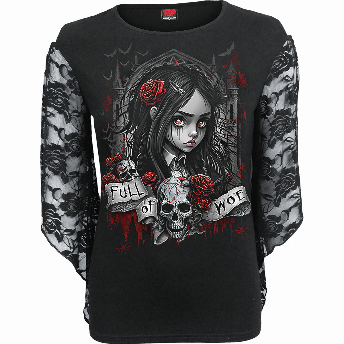 Langærmet T-shirt Spiral Full Of Woe