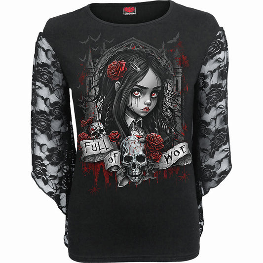 Langærmet T-shirt Spiral Full Of Woe