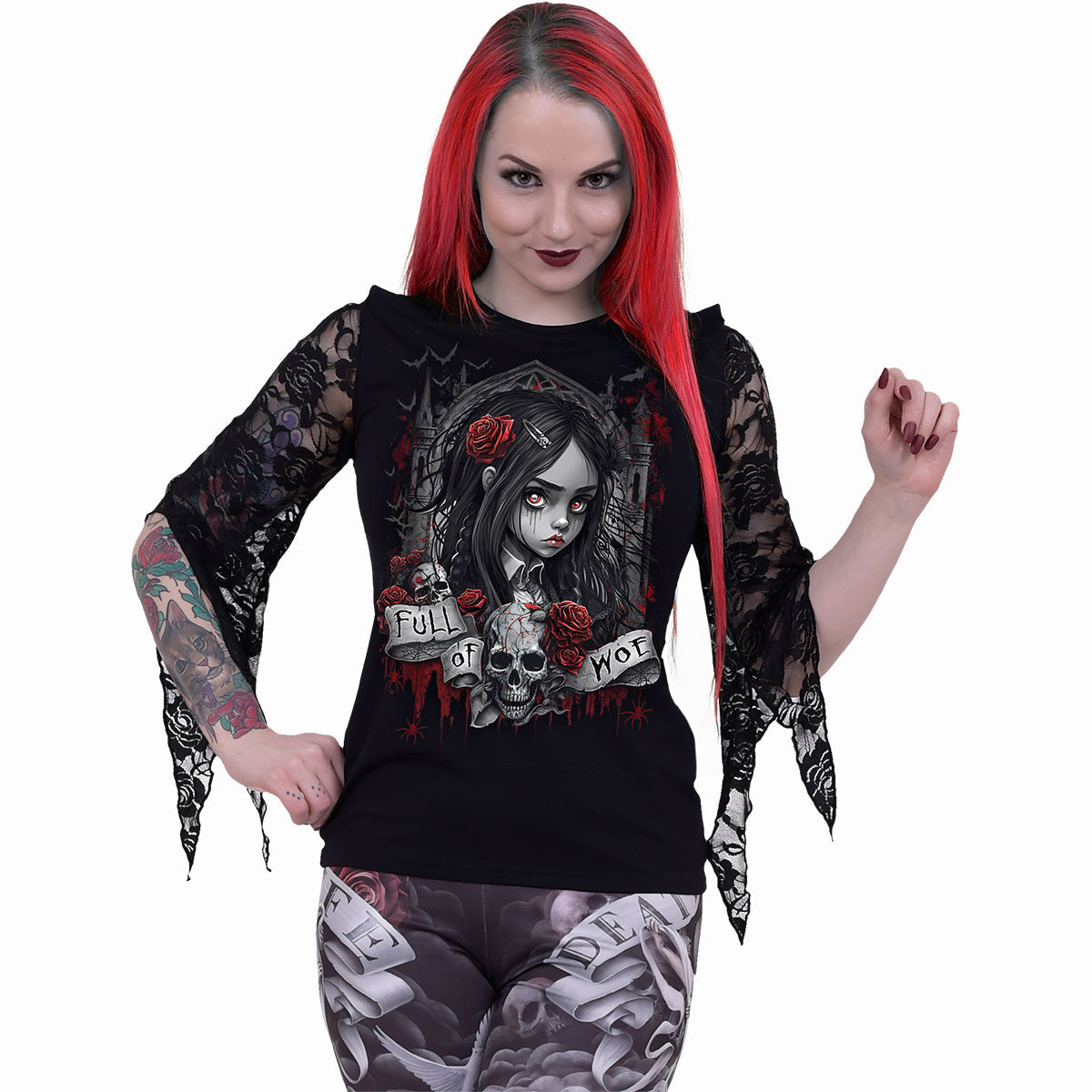 Langærmet T-shirt Spiral Full Of Woe