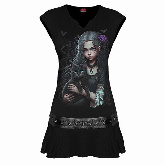 Kjole Spiral Goth Familiar