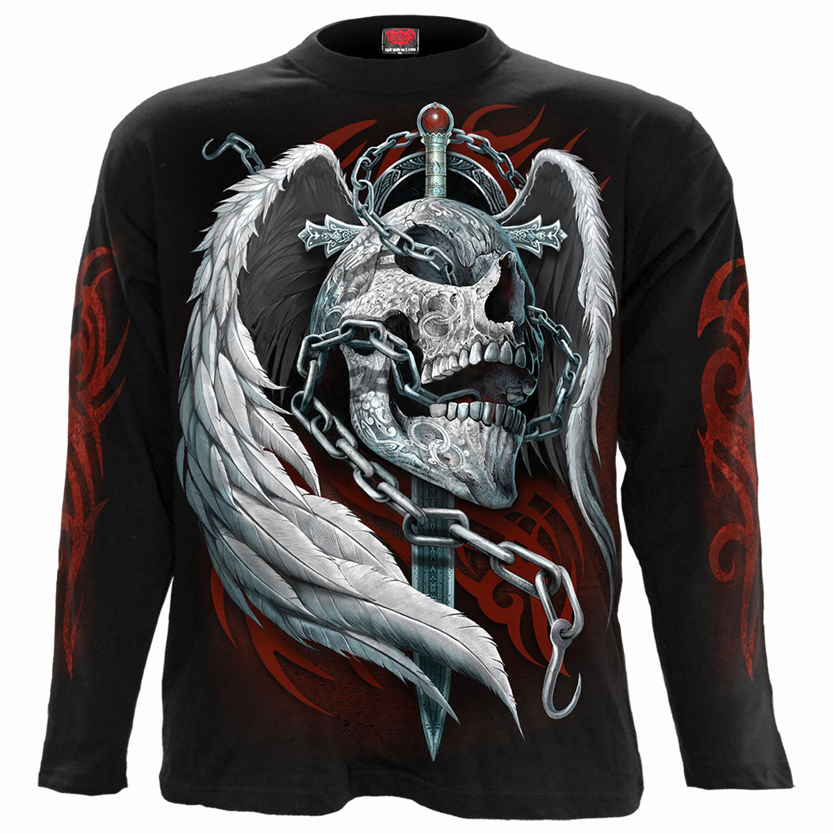 Langærmet T-shirt Spiral Enchained Soul