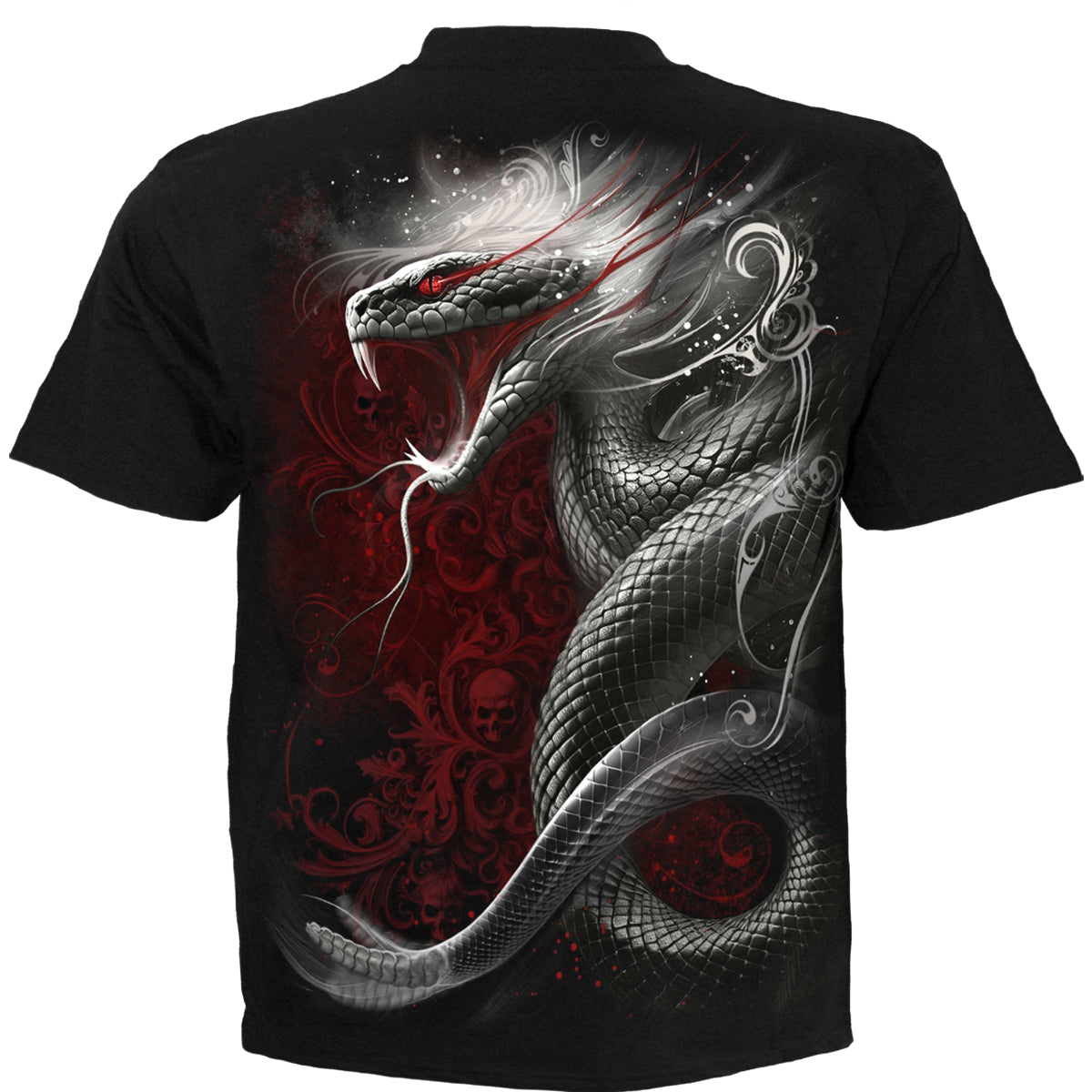 T-shirt Spiral Gothic Serpent